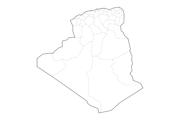 Algeria map