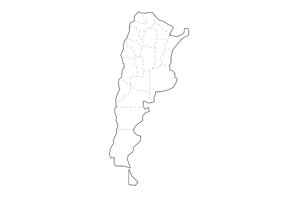 Argentina map