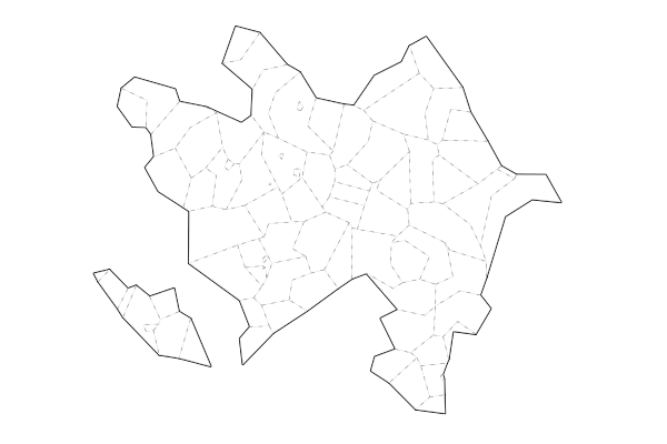 Azerbaijan map
