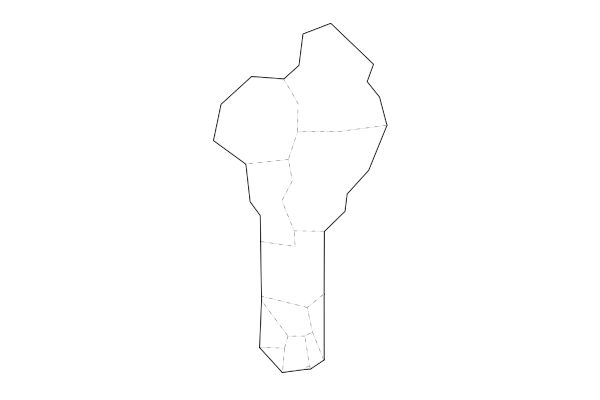 Benin map