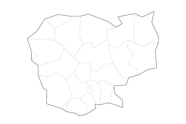 Cambodia map