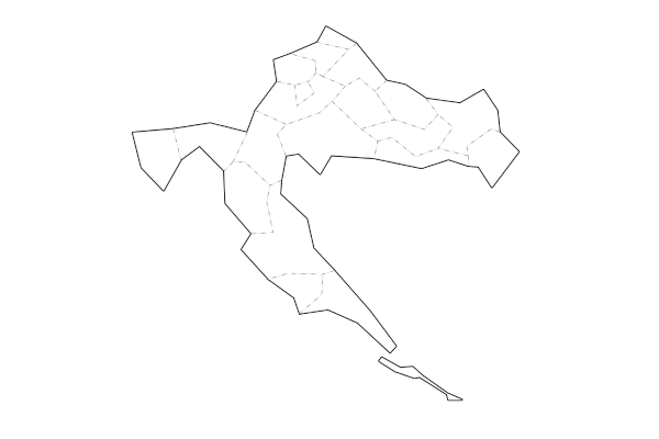 Croatia map